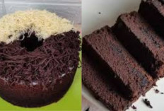 Resep Bolu Coklat Lembut: Anti Bantat dan Dijamin Mengembang Sampai Kehati!