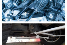 Suzuki Jimny limbung di tol, pasang stabilizer baru buat berkendara jadi stabil.