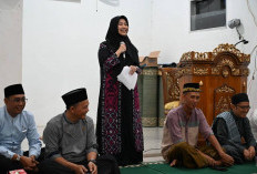 Wawako Hj Bertha Pererat Silaturahmi di Masjid Nurul Hijroh Simpang Mbacang