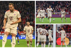 Liga Champions - Harry Kane Quattrick, Bayern Muenchen Cukur Dinamo Zagreb 9-2