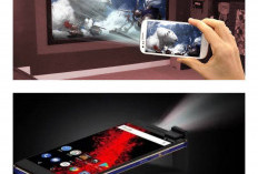 Handphone Sekarang Bisa Jadi Bioskop Mini dengan Proyektor Layar Lebar
