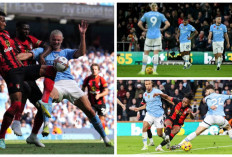 Liga Inggris, Manchester City Dipecundangi Tim Papan Tengah Bournemouth