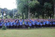 Pimpin Upacara Gabungan, Wali Kota Ludi Oliansyah Tegaskan Optimalisasi Kinerja OPD