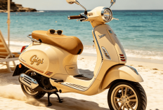 Vespa Primavera 125 x Gigi Edisi Spesial: Sentuhan Ikonik Berbalut Tema Musim Panas!