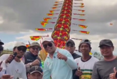 Festival Layang-layang, Ada Naga Melayang di Langit Pagar Alam