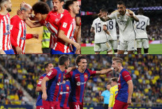 Liga Spanyol -  Barcelona Lancar Jaya, Duo Madrid Kena Apes