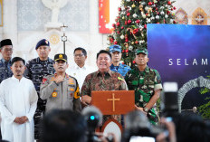 Pemprov Sumsel Pantau Gereja dan Pos Operasi Lilin Musi, Herman Deru Harapkan Natal di Sumsel Hikmat