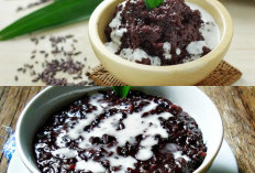 Resep Tradisional Ketan Hitam dengan Santan, Cocok untuk Menu Keluarga