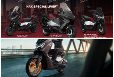 Yamaha NMAX Turbo TECH MAX Special Livery Dibekali Teknologi Keamanan Canggih, Cocok untuk Touring Jarak Jauh