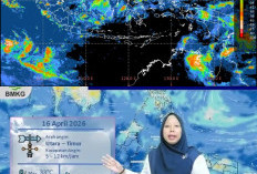 Indonesia Weather Update April 16, 2026, Light to Moderate Rain Dominates Several Islands