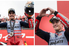 Marc Marquez Full Senyum, Kembali Naik Podium di MotoGP Jepang 2024