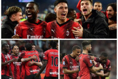 Liga Italia - AC Milan Pesta 5 Gol ke Gawang Cagliari