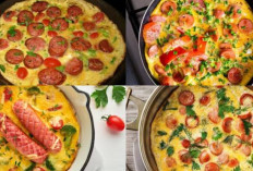 Resep Omelet Sosis yang Empuk Gurih untuk Lauk Sarapan dan Bekal Cobain Yuk?