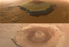 Jejak Letusan Gunung Api di Mars yang Baru Terungkap