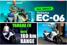 Yamaha EC-06: Skuter Listrik yang Dapat Menempuh Jarak 160 KM, Siap Menyemarakkan Pasar Otomotif