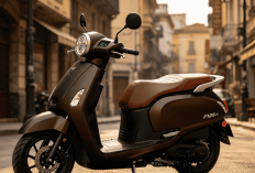 Honda F125 2026: Skutik Retro 125 cc Berfitur ABS & TFT, Dibanderol Rp48 Jutaan!