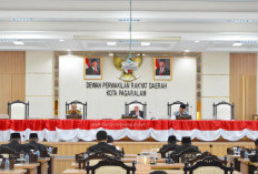 Wakil Ketua I DPRD Kota Pagar Alam Buka Rapat Paripurna VII Sidang Ke-2
