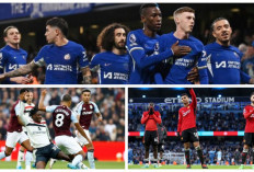 Liga Inggris - Manchester United Cetak Rekor Terburuk, Chelsea Duduk Nyaman 4 Besar 