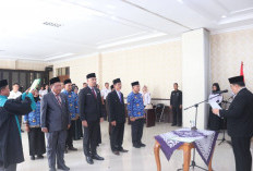 Sekda Pagar Alam Lantik 11 Pejabat, Tekankan Loyalitas dan Pelayanan Publik Berkualitas