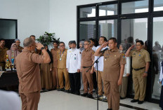 Wako Pagar Alam Ludi Oliansyah Pimpin Apel Pagi di RSD Besemah