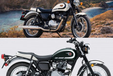 Kawasaki W230 Hadir dengan Desain Ikonik, Cocok untuk Penggemar Motor Bergaya Vintage