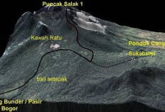 Melihat 4 Makam Misterius di Puncak Gunung Salak, Inilah Nama Makam Tersebut