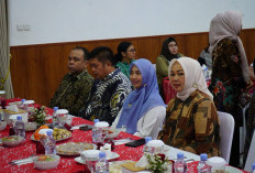 Ketua TP PKK Pagar Alam Hadiri Gala Dinner Sambut Kedatangan Kepala BNN RI di Lahat
