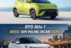 BYD Atto 1 2026 Tampil Baru, Ini Perubahan yang Bikin Kaget