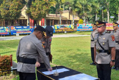 Hangat dan Penuh Kekeluargaan, Polres Pagar Alam Gelar Pisah Sambut Pejabat Utama