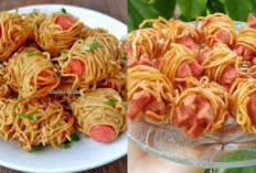 Resep Sosis Gulung Mie Instan, Enaknya Bikin Nagih!
