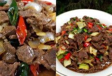 Resep Tumis Daging Sapi Cabai dan Bawang Bombay, Lauk Makan Siang yang Nikmat Cobain Yuk Guys! 