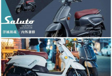 Suzuki Saluto 125 2026 Resmi Hadir di Indonesia, Skutik Bergaya Retro Elegan Hasil Sentuhan Desainer Ternama