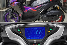 Aerox Cyber City Dibanderol Rp34 Juta, Kokpit Speedometer Sudah Full Digital! 