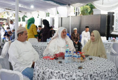 Wako dan Wawako Pagar Alam Hadiri Buka Puasa Bersama dan Santunan Anak Yatim di Kejari