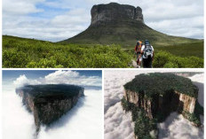 Gunung Roraima Punya Bentang Alam Yang Misterius, Gunung Kotak Mirip Minecraft!!