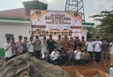 Wali Kota dan Kapolres Hadiri Peletakan Batu Pertama Masjid Al Istiqomah