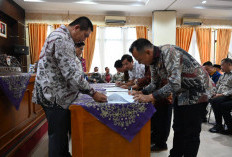 Wako Pimpin Penandatanganan Fakta Integritas dan Perjanjian Kinerja Tahun 2026