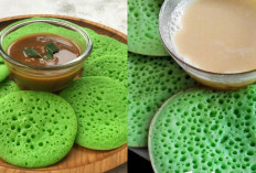 Makanan Yang Menarik Ada Serabi Teflon Kuah Kinca, Penasaran Yuk Cobain?