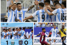 Hasil Uji Coba - Argentina Menang Tipis 1-0 atas Ekuador 