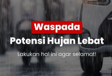 Waspada Potensi Hujan Lebat