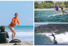 Wisata Pantai Tanjung Aan Surga Selancar di Lombok Tengah