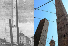 Menara Miring! Begini Sejarah Menara Torre Garisenda Italia