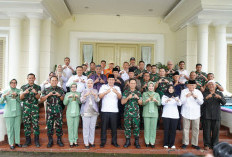 Kepala BKAD Kota Pagaralam Ikuti Rangkaian Kegiatan Kunker Pangdam II/Sriwijaya