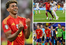 Hasil EURO 2024 - Timnas Prancis Kalah, Rekor Lamine Yamal Bawa Spanyol ke Final