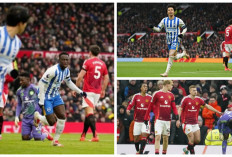 Liga Inggis - Manchester United Menelan Kekalahan, Menjamu Brighton and Hove Albion di Old Trafford