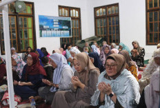  Ketua TP PKK Pagaralam Ikuti Safari Ramadhan di Masjid Taqwa Mingkik