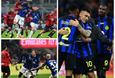 Liga Italia - Hujan Kartu Merah di Menit Akhir, Inter Milan Raih Scudetto Tercepat dalam Sejarah