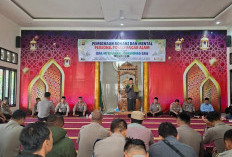 Peringati Isra Mi’raj, Polres Pagar Alam Perkuat Pembinaan Rohani Personel