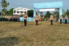 Polres Pagaralam Ziarah dan Tabur Bunga