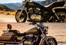 Bongkar Kehebatan Mesin V-Twin Suzuki Boulevard C50, Cruiser Legendaris Nyaman Buat Touring
